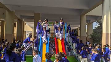 PLAY AREA  INAUGRATED IN COMMEMORATION OF 105TH ANNIVERSARY OF THE  SCHOOL ON 3RD JANUARY 2023.